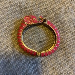 Hinged Elephant Bangle Bracelet